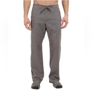Prana Sutra Hemp Blend Pants Gray Size Large